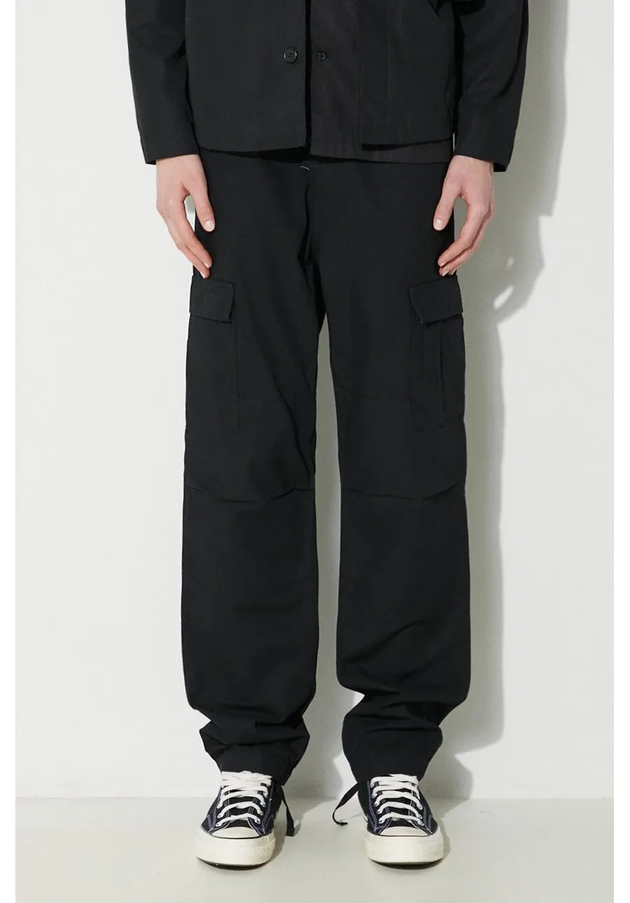 obrazek 1 Carhartt WIP spodnie bawełniane Aviation Pant kolor czarny proste I032468.8902