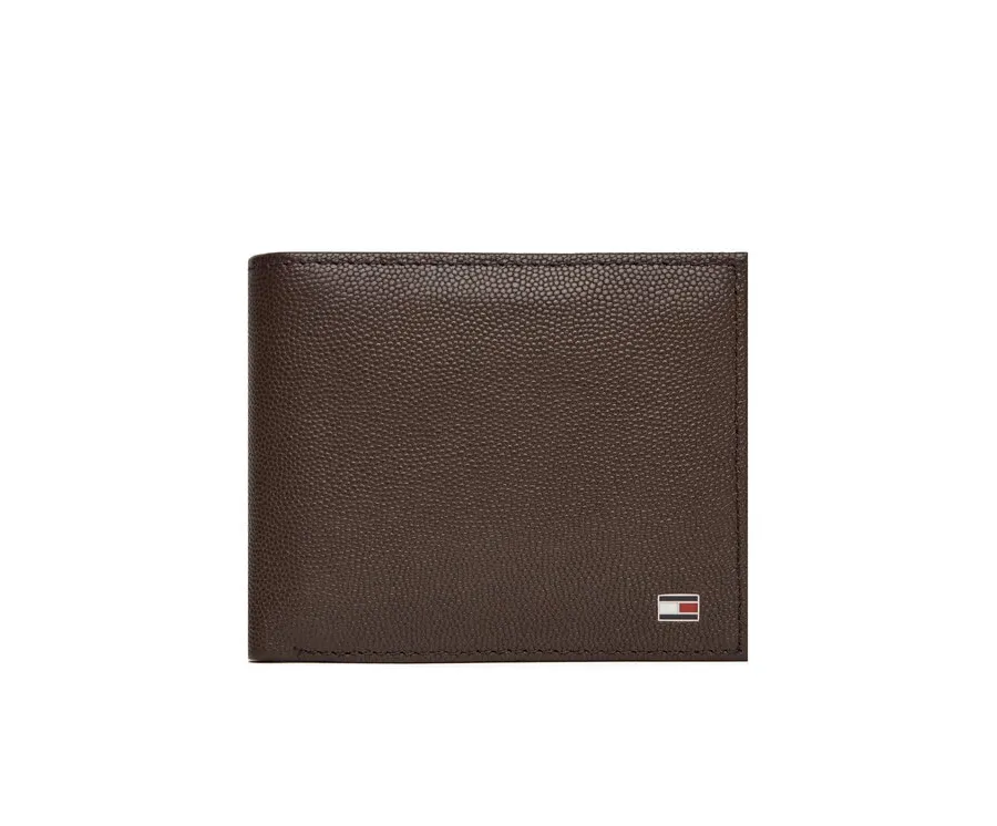 obrazek 1 Tommy Hilfiger Duży Portfel Męski Th Flag Cc And Coin AM0AM13519 Brązowy