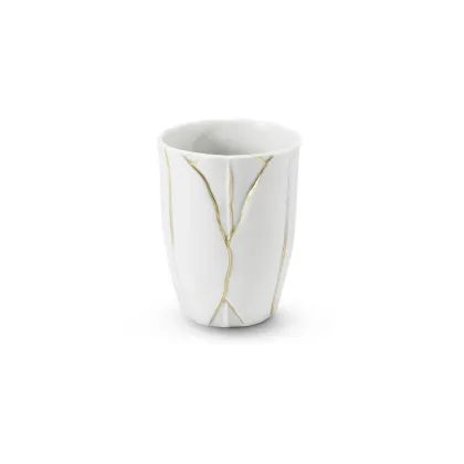 Zdjęcie Piękny stylowy kubek o kształcie kwiatu lotosu z kolekcji Flora decor – Leander