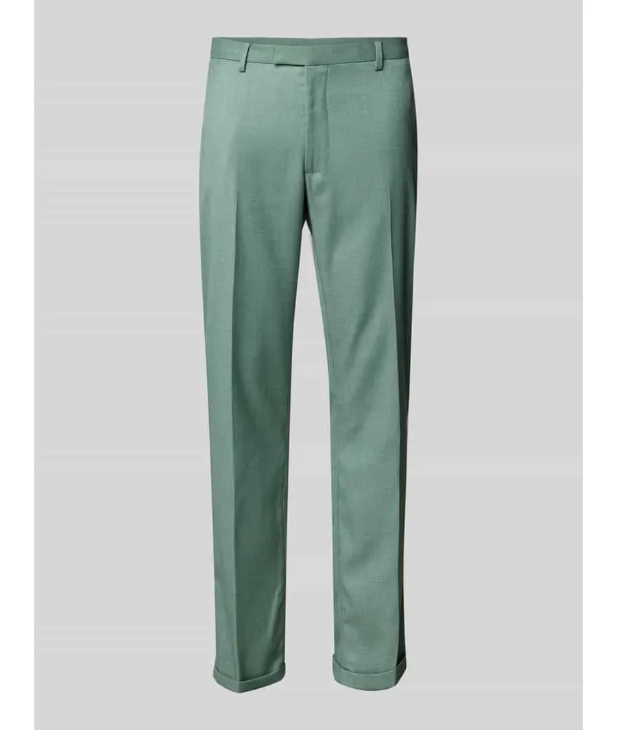 obrazek 1 Spodnie do garnituru o kroju regular fit z dodatkiem wiskozy