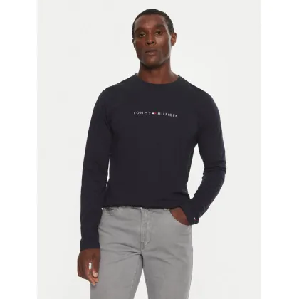 Zdjęcie Tommy Hilfiger Longsleeve UM0UM03345 Granatowy Regular Fit