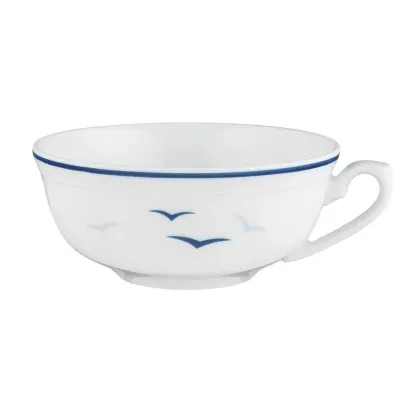 Zdjęcie Wyjątkowa porcelanowa filiżanka do herbaty zdobiona motywem ptaków w stylu klasycznym – Tettau