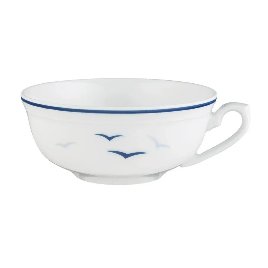 obrazek 1 Wyjątkowa porcelanowa filiżanka do herbaty zdobiona motywem ptaków w stylu klasycznym – Tettau