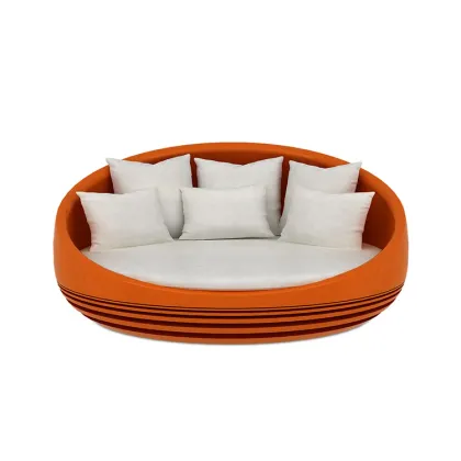Zdjęcie Okrągła, elegancka sofa retro - Bitangra