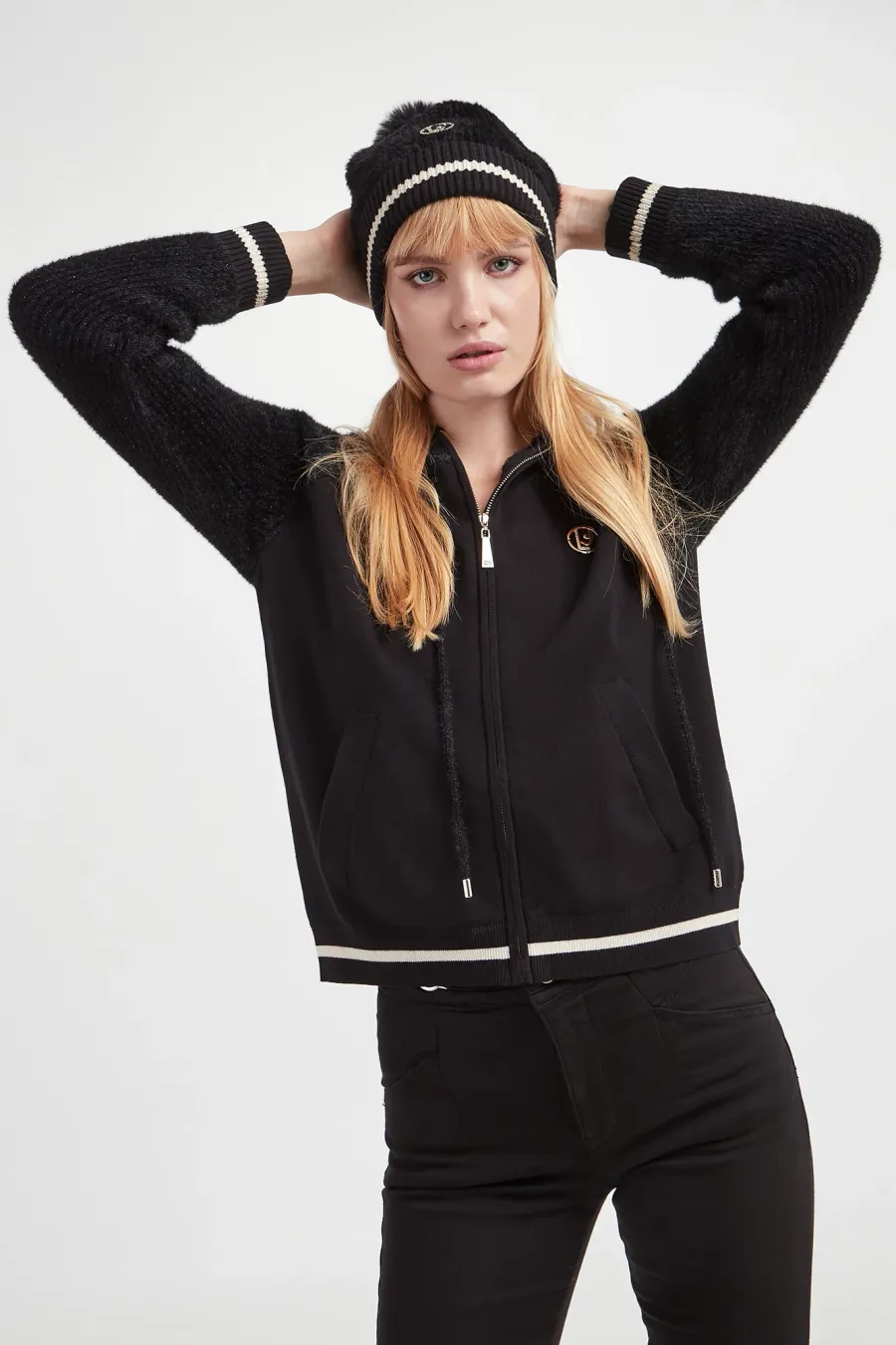 obrazek 1 Sweter damski z kapturem LIU JO Liu Jo