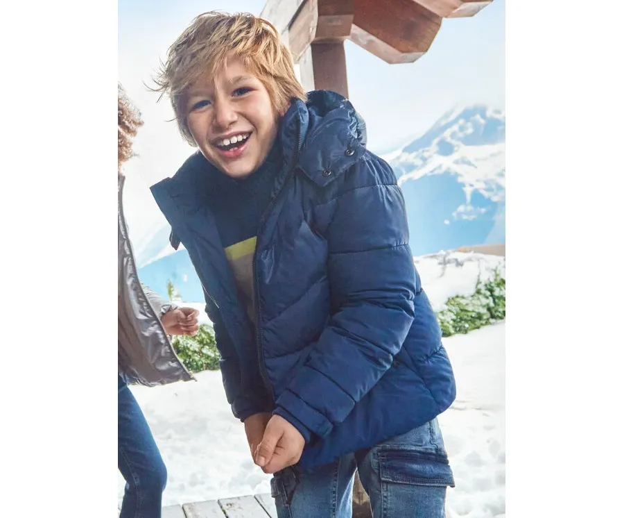 obrazek 1 Mayoral Kurtka zimowa 7457 Granatowy Regular Fit