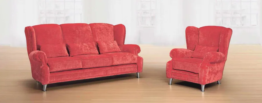 obrazek 1 Luksusowa trzyosobowa sofa w stylu antycznym do salonu – Morello Gianpaolo