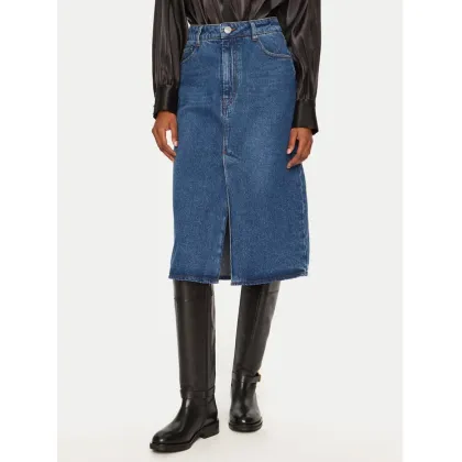 Zdjęcie AMI PARIS Spódnica jeansowa FSK235.DE0031 Niebieski Regular Fit