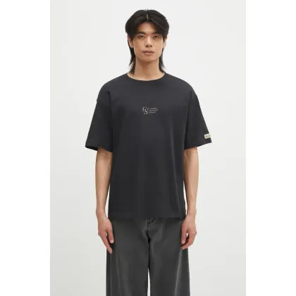 Zdjęcie Columbia t-shirt CSC Heritage męski kolor czarny z nadrukiem 2090871