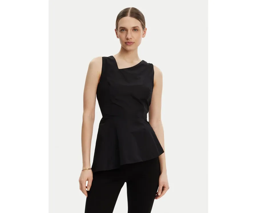 obrazek 1 DKNY Bluzka P4JA1Z31 Czarny Regular Fit