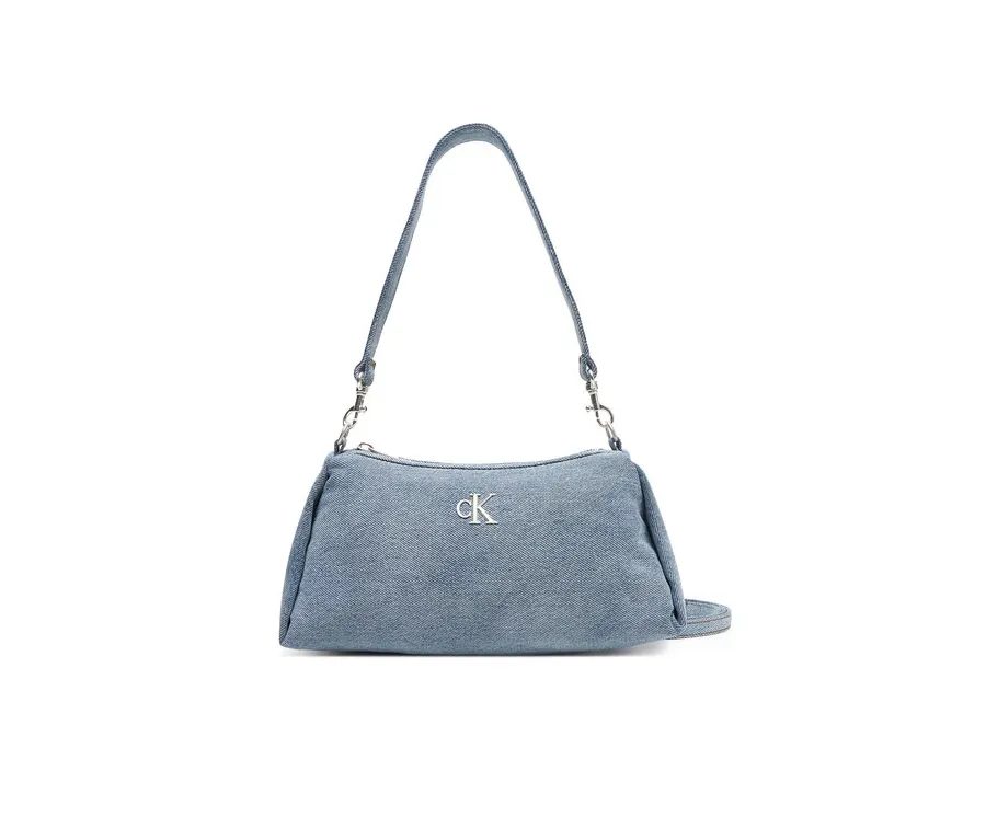 obrazek 1 Calvin Klein Torebka Denim Layla Shoulder Bag Sm LV04F3222G Niebieski