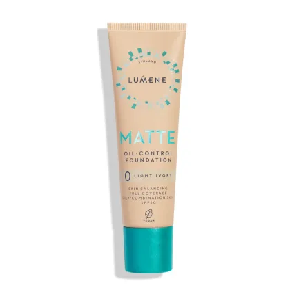 Zdjęcie Lumene Podkład matujący Matte 0 Light Ivory Light Ivory 30 ml
