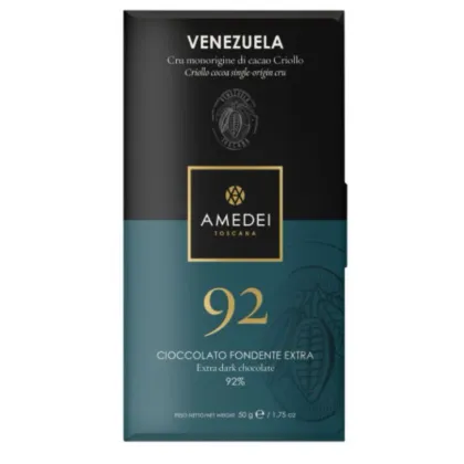Zdjęcie Włoska czekolada CRU Venezuela Amedei, 92% kakao, 50g