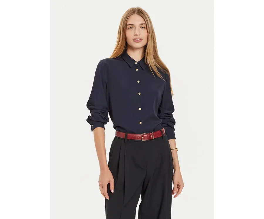 obrazek 1 Tommy Hilfiger Koszula WW0WW43066 Granatowy Regular Fit