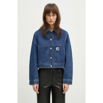 Zdjęcie Carhartt WIP kurtka jeansowa Arca Jacket kolor niebieski przejściowa I034874