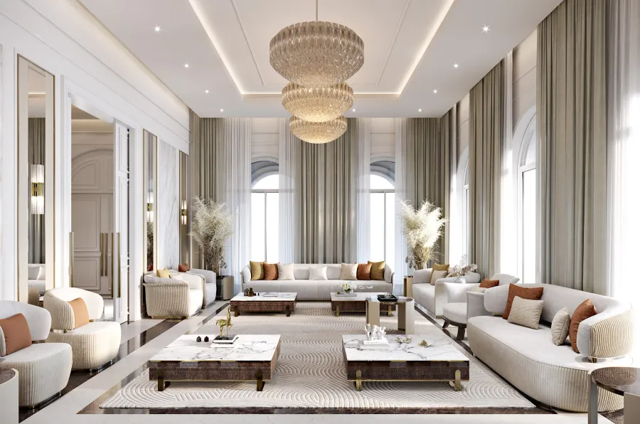 obrazek 2 Elegancki modernistyczny dywan do salonu - prosto z Włoch