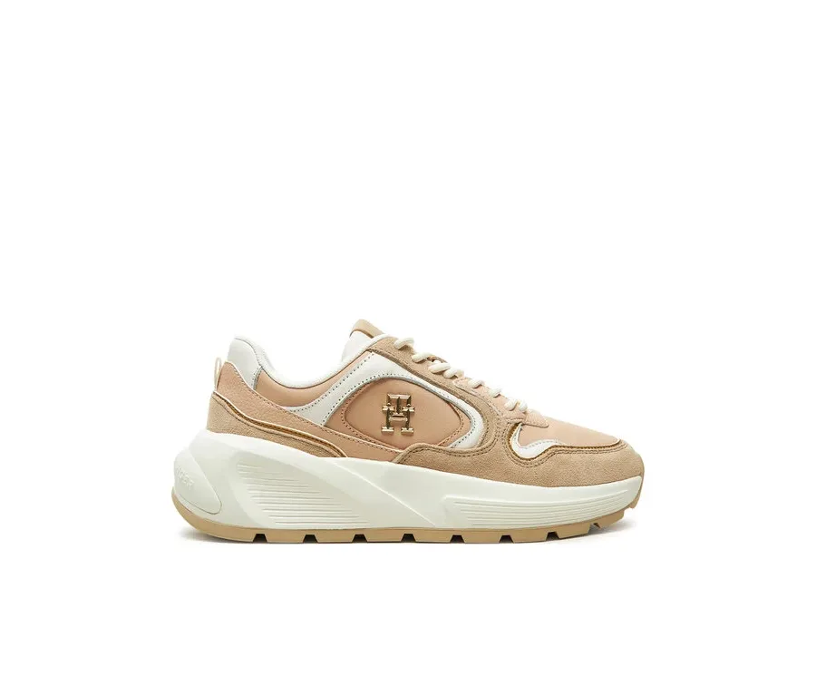 obrazek 1 Tommy Hilfiger Sneakersy Chunky Fashion Runner FW0FW08129 Różowy