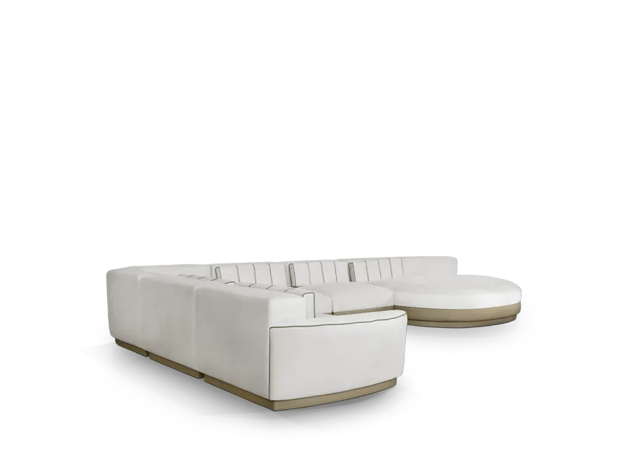 obrazek 2 Luksusowa portugalska biała sofa