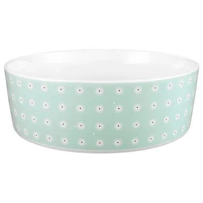 Zdjęcie Okrągła porcelanowa miska 24 cm zdobiona oryginalnym motywem - Seltmann Weiden