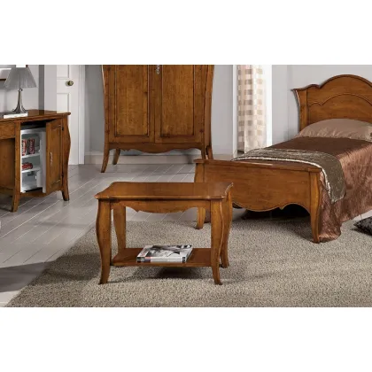 Zdjęcie Piękny, włoski, wysokiej jakości stolik z półką - Zanini