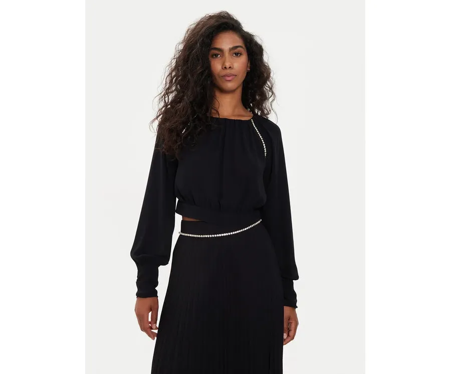 obrazek 1 Liu Jo Bluzka CA4409 TS055 Czarny Regular Fit