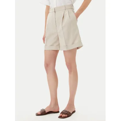 Zdjęcie Tommy Hilfiger Szorty materiałowe WW0WW44767 Beżowy Regular Fit