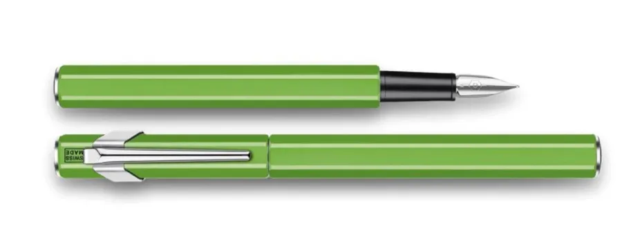 obrazek 1 Eleganckie pióro wieczne 849 Metal Zielony Fluo