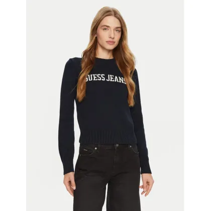 Zdjęcie Guess Jeans Sweter W4BR10 Z3HM1 Niebieski Regular Fit