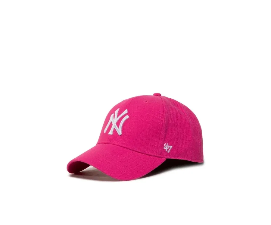 obrazek 1 47 Brand Czapka z daszkiem Mlb New York Yankees '47 Mvp Snapback B-MVPSP17WBP-MA Różowy