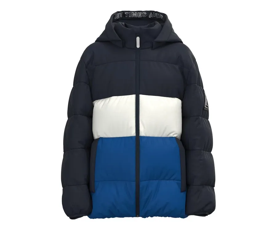 obrazek 1 NAME IT Kurtka zimowa 13218530 Granatowy Regular Fit