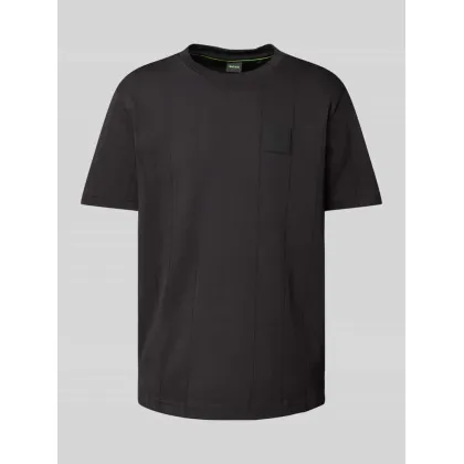 Zdjęcie T-shirt z naszywką z logo model ‘DropNeedle’
