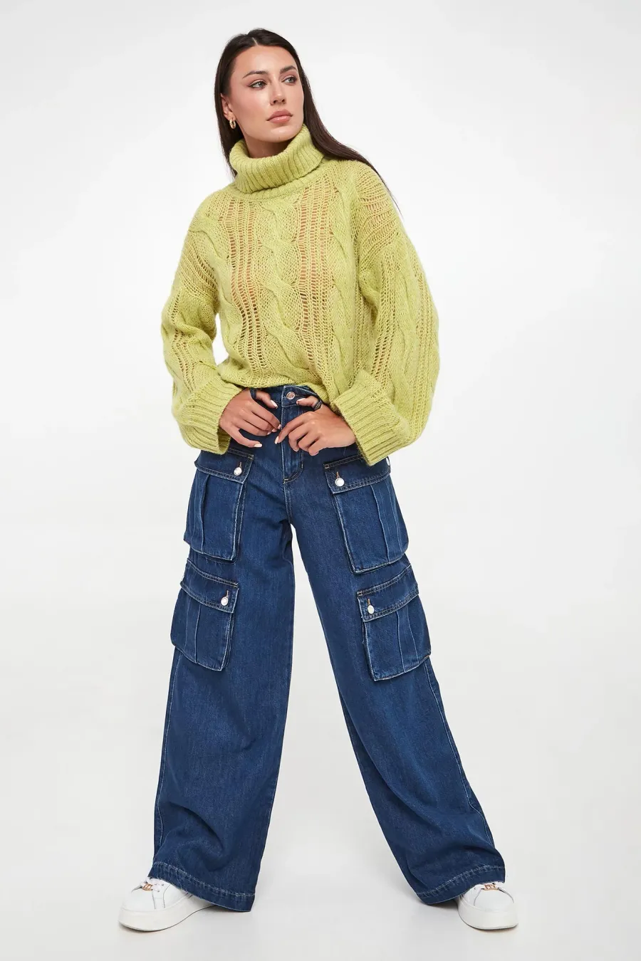 obrazek 1 Jeansy damskie cargo LIU JO Liu Jo