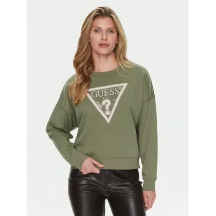 Zdjęcie Guess Bluza Pony W4RQ13 KC5H2 Zielony Regular Fit
