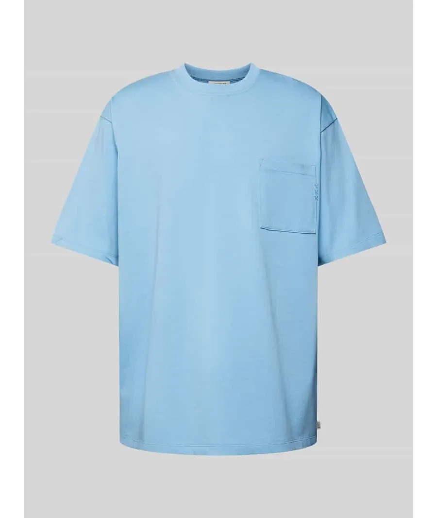 obrazek 1 T-shirt z kieszenią na piersi model ‘CORE’