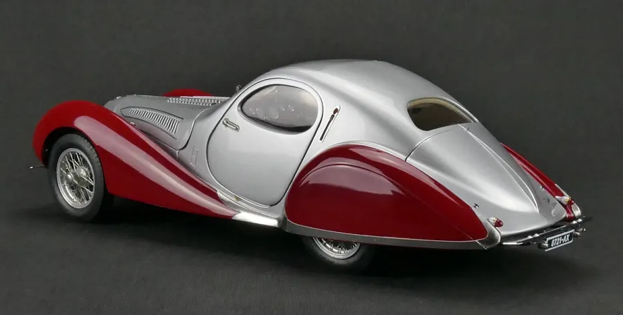obrazek 4 Auto Talbot-Lago Coupé T150 C-SS Figoni & Falaschi “Teardrop”, 1937-39 srebrno-czerwony