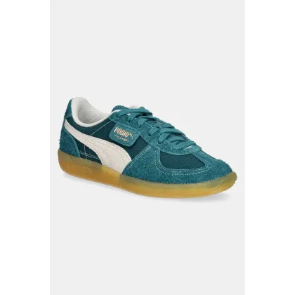 Zdjęcie Puma sneakersy zamszowe Palermo Vintage kolor zielony 396841
