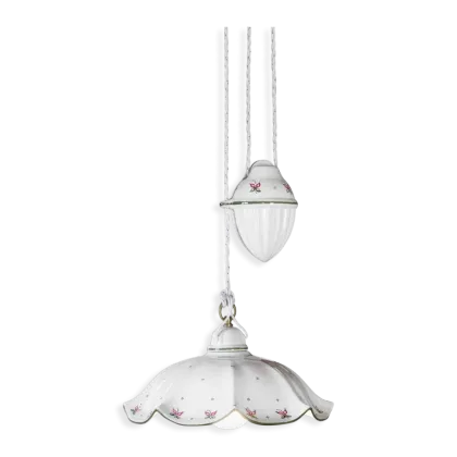 Zdjęcie Luksusowa włoska lampa wisząca w stylu klasycznym