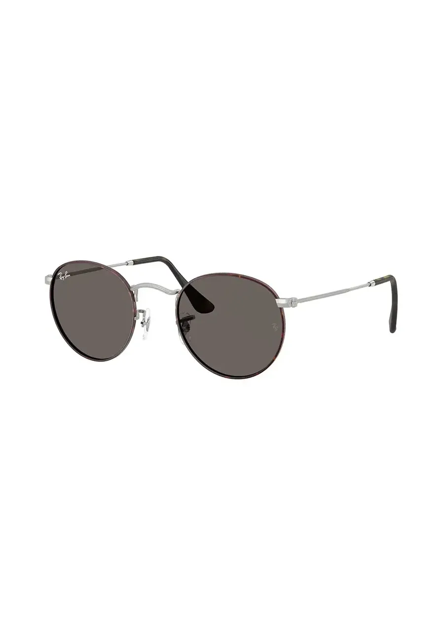obrazek 1 Ray-Ban okulary przeciwsłoneczne ROUND METAL kolor brązowy 0RB3447