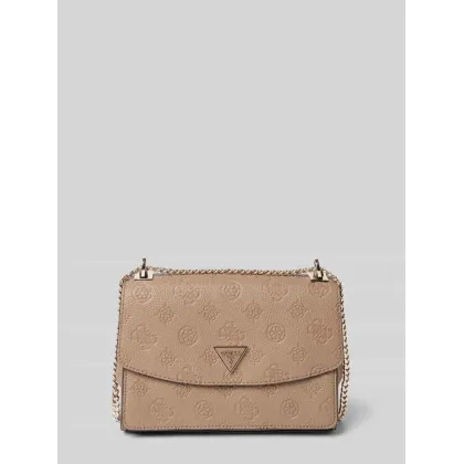 Zdjęcie Torba na ramię z fakturowanym wzorem z logo model ‘CRESIDIA’