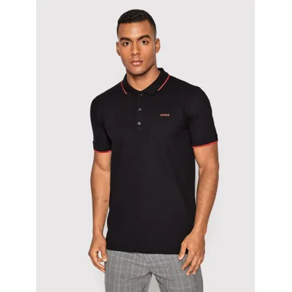 Zdjęcie Hugo Polo Dinoso222 50467344 Czarny Slim Fit HUGO