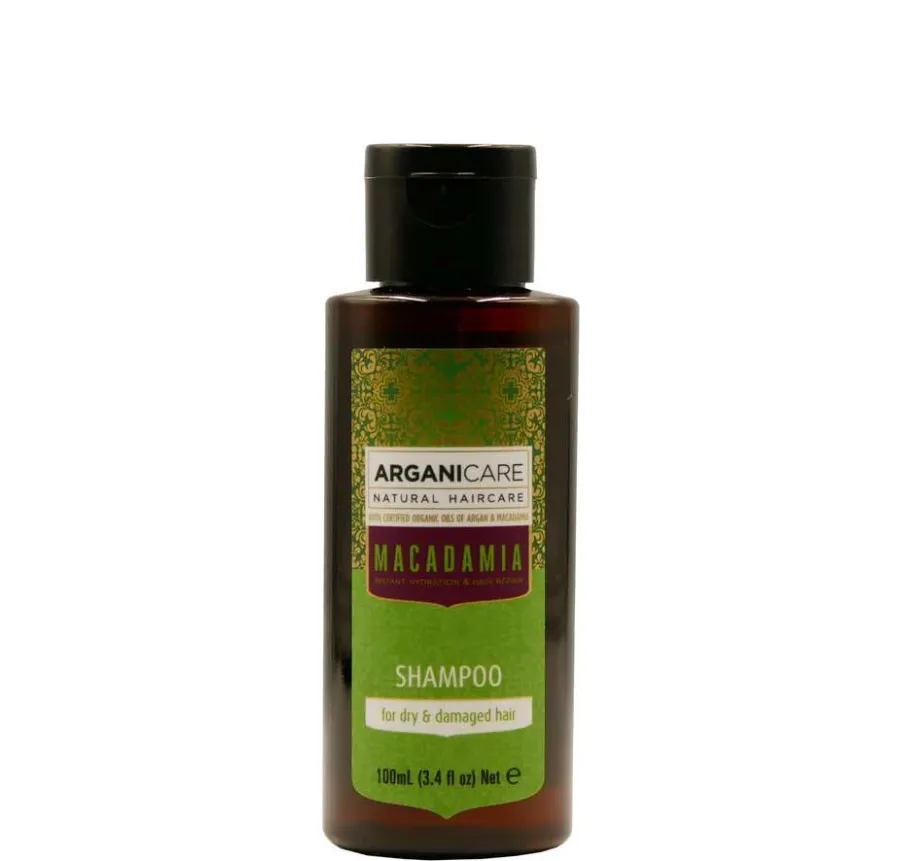 obrazek 1 Arganicare Macadamia Szampon do włosów, Travel size 100 ml
