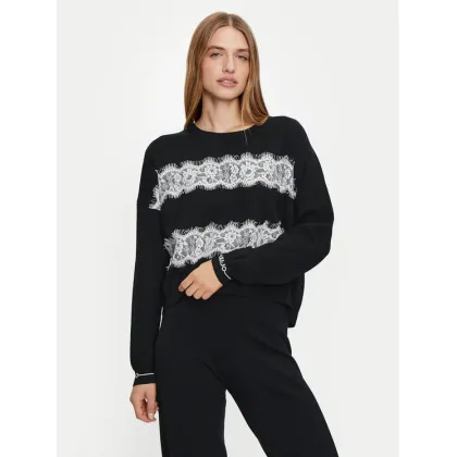 Zdjęcie Liu Jo Sport Sweter TF4220 MS63L Czarny Regular Fit