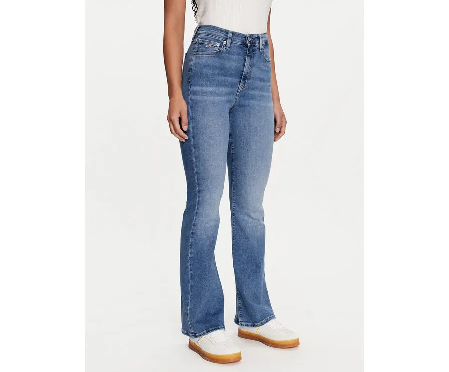 obrazek 1 Tommy Jeans Jeansy Sylvia DW0DW19279 Niebieski Flare Fit