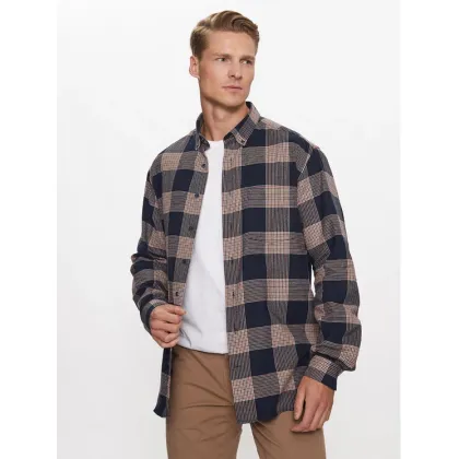Zdjęcie Lindbergh Koszula 30-203486 Granatowy Relaxed Fit