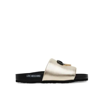 Zdjęcie LOVE MOSCHINO Klapki JA28283G1MIF0900 Złoty