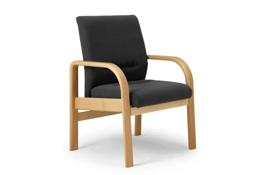 obrazek 1 Eleganckie krzesło drewniane z serii Wood B