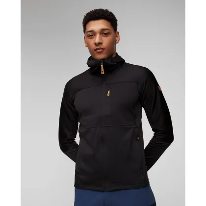 Zdjęcie Czarna Bluza Polarowa Męska Fjallraven Abisko Trail Fleece M