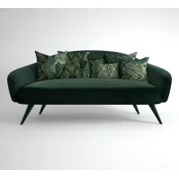 Picture Green elegant sofa for the apartment – Muranti