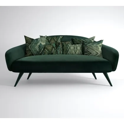 Zdjęcie Zielona elegancka sofa do apartamentu – Muranti