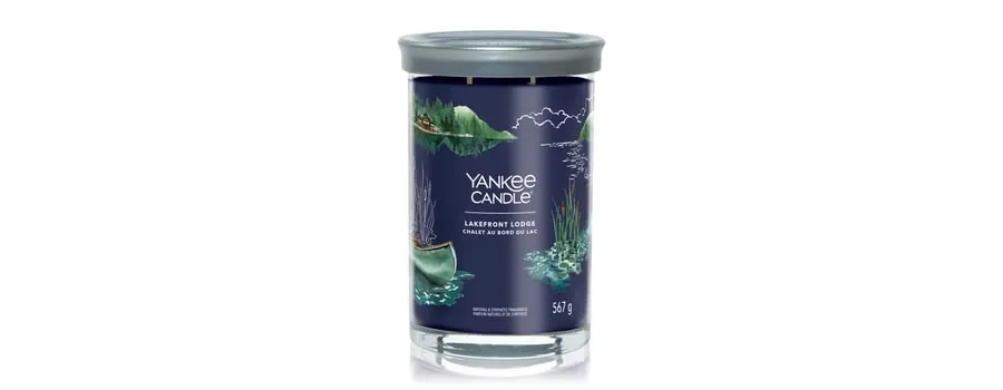 obrazek 1 Yankee Candle Lakefront Lodge Signature Large Tumbler Świeca zapachowa 567 g